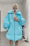 CHENPENG windproof light blue bubble down jacket CP19AWJ011